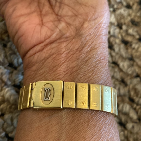 Genuine 18k Gold & Diamond Cartier Time Piece - Picture 3 of 9